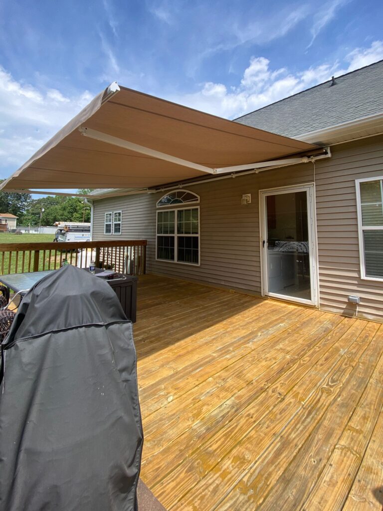 Retractable Awning Installation Near Greensboro, NC